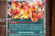 Pokemon XL Charizard Ex Card