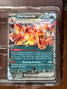Pokemon XL Charizard Ex Card