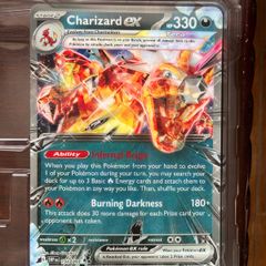 Pokemon XL Charizard Ex Card