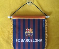 Barcelona car suction sign