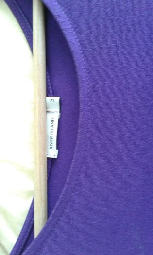 River Island Purple Midi Dress