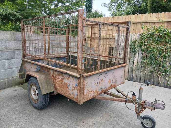 6x4 trailer all steel