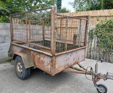 6x4 trailer all steel