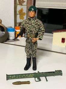 vintage action man , Green Beret