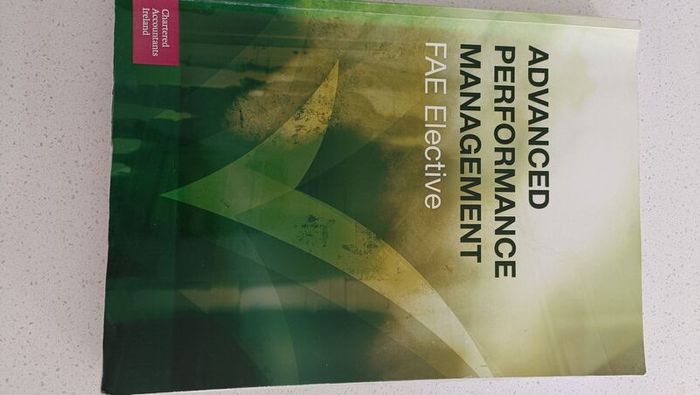 Advanced performance management FAE Elective