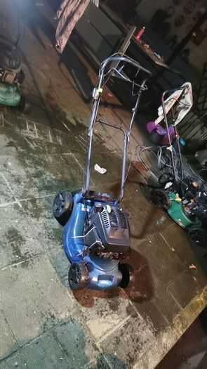 petrol lawnmower