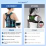 Vicorrect Posture Corrector for Women and Men: Back Brace Support - Shoulders Straightener Relieve Upper Back Pain Image 2