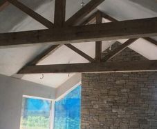 Roof trusses / king post truss