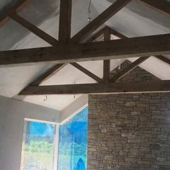 Roof trusses / king post truss
