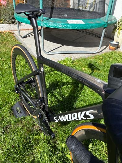 Specialized SWorks Tarmac Sl7 2021 FRAMESET with Handlebar, Stem and other parts.