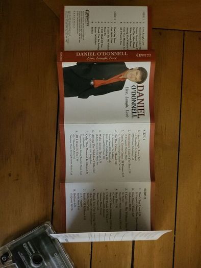 Daniel O'Donnell Live Laugh Love Cassette