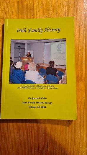 Irish Family History Journals Of The Irish Family History Society. See Photos For Years. All In Very Good Condition.
