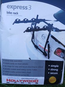 Hollywood .Car bike rack