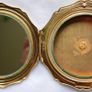 Vintage Stratton Powder Compact Floral Decoration Image 5