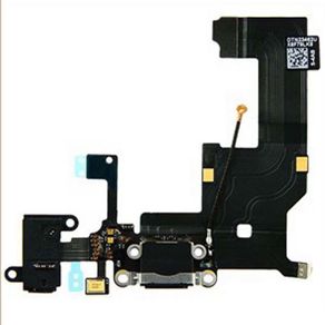 iPhone 5 Replacement Charging Dock Port Connector Flex Cable and Mic Black