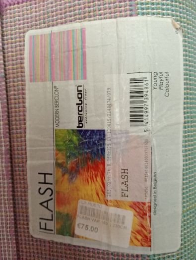 Colourful mat