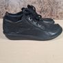 Clarks Artisan Funny Dream Black Leather Shoes Men Women Unisex Size Uk 8 D Eu 42 Brand New Image 3