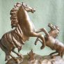 Antique Sculpture Horses Image 8