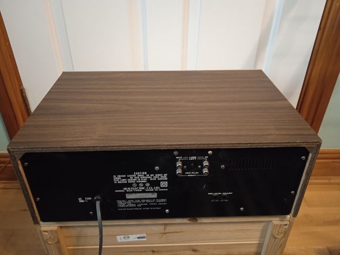 Akai GXC-730D stereo tape deck hifi audio cassete golden era