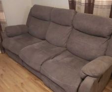 3 seater couch and armchair (recliner)