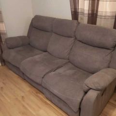 3 seater couch and armchair (recliner)