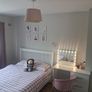 Bed ,4 foot 6 ,desk,Hollywood light ,chair Image 6