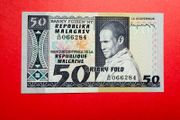 Madagascar  50 FRANCS   1974 . Pick 62a ( Uncirculated )