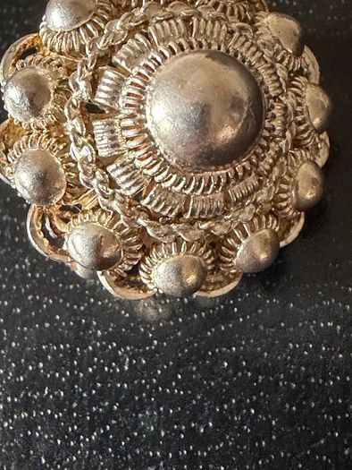 Silver brooch
