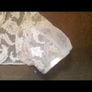 White Lace Wedding Dress Bolero Image 4