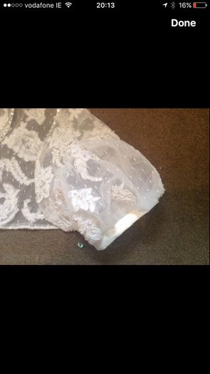 White Lace Wedding Dress Bolero