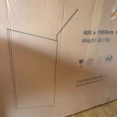 Wetroom Screen 900 x 1950mm
