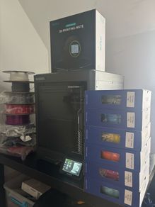 Elegoo CC 3d printer + filament dryer and filament