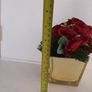 New artificial flower arrangement in vase tag attached Image 4