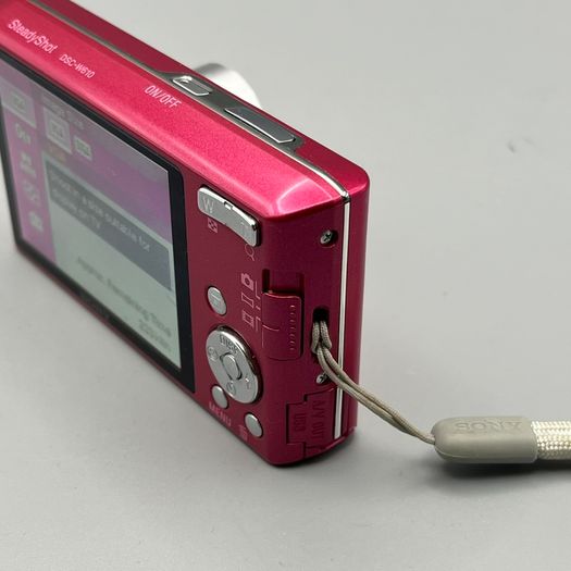Sony DSC-W610 14.1MP Digital Camera Pink - Boxed - Full Kit