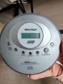 Welltech Portable CD MP3 Player