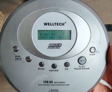Welltech Portable CD MP3 Player