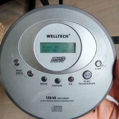 Welltech Portable CD MP3 Player