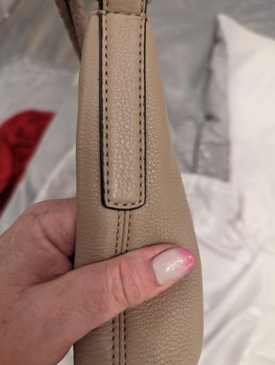 Michael Kors Lexington Large Shoulder Bag in Taupe