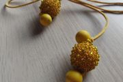 Handmade Yellow Necklace/Belt