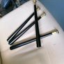 Vintage Atomic table legs, 60's new old stock Image 5