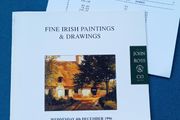 John Ross &amp; Co "Fine Irish paintings and drawings" auction catalog with prices realized list 4th December 1996