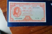 1968 Irish Ten Shillings Banknote