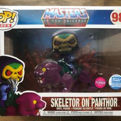 Skeletor on Panthor (Flocked Funko Exclusive)