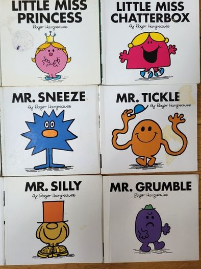 Little Miss and Little Mr Men books