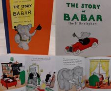 The story of Babar, The little elephant by Jean de Brunhoff HARDBACK BOOK  CLASSIC
