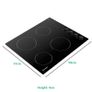 Indesit 58cm 4 Zone Ceramic Hob Image 7
