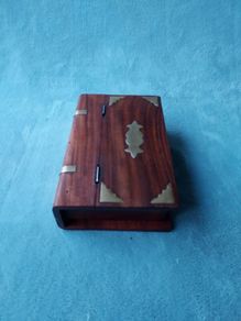 Indian Hardwood Jewellery box or keepsafe