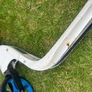 Aero C6 White and Blue Scooter Image 6