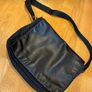 Stylish  Etienne Aigner Men's Leather and Nylon Messenger Bag Made in Italy Image 2