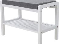 main image for ad Bamboo Shoe Cabinet with Seat Cushion